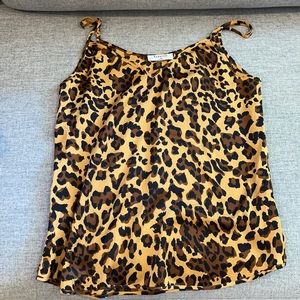 Aritzia Babaton Animal Print Top